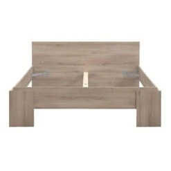 Bed Lyon - Eikenkleur - 160x200 Cm -Bedden Bij Leen Bakker 12301460 0100