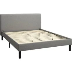 Bed Stijn - Grijs - 160x200 Cm 10 Bed Stijn - Grijs - 160x200 Cm -Bedden Bij Leen Bakker 12301705 0331