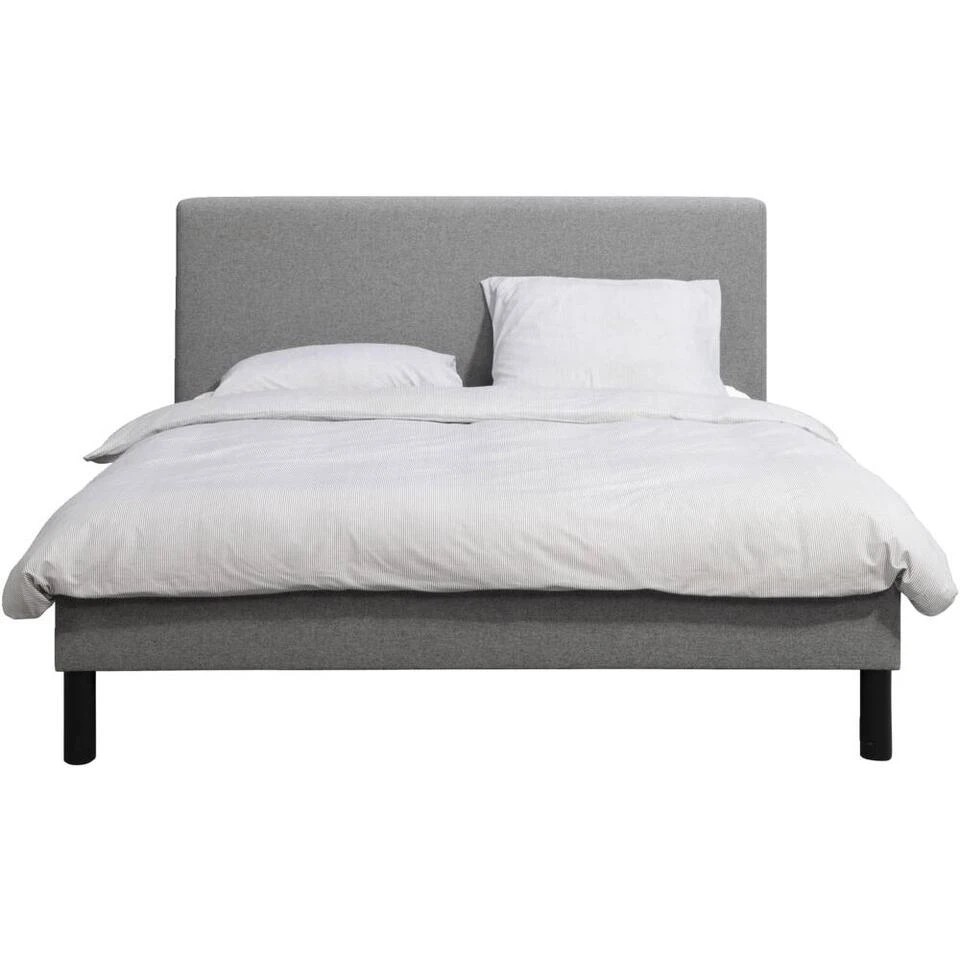 Bed Stijn - Grijs - 160x200 Cm 3 Bed Stijn - Grijs - 160x200 Cm