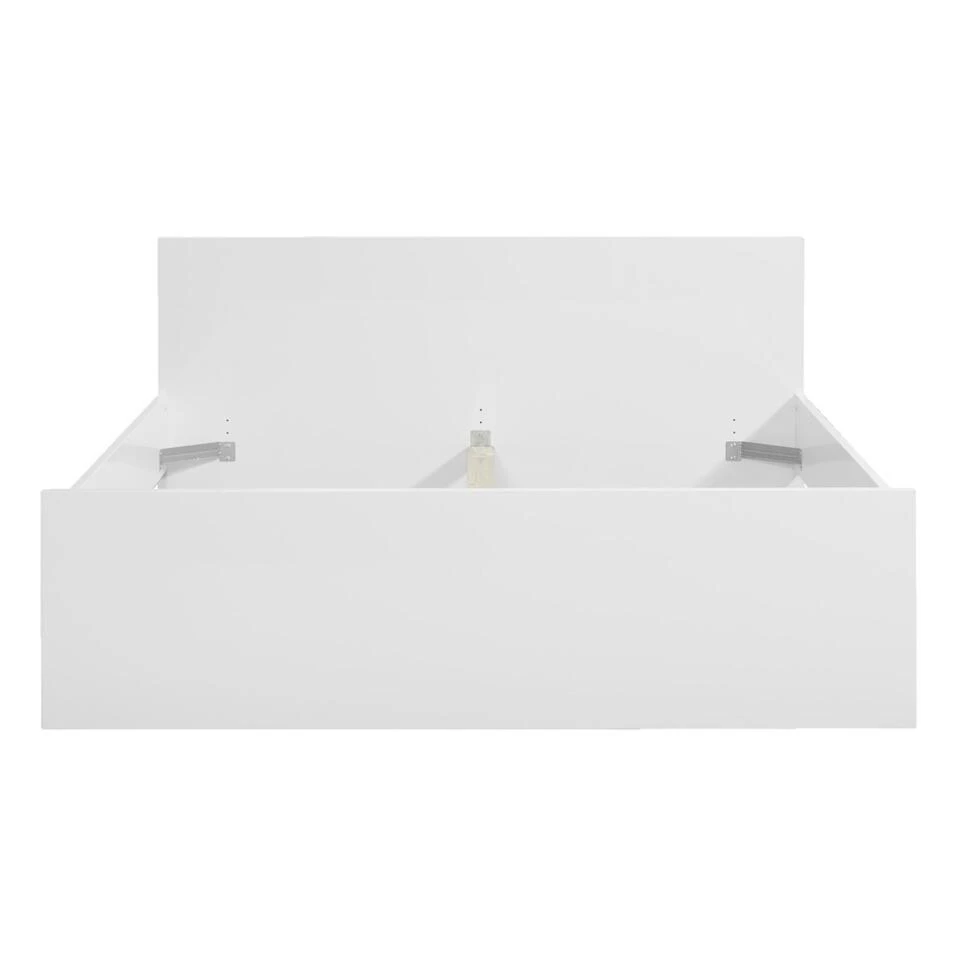 Bed Naia - Hoogglans Wit - 160x200 Cm 4 Bed Naia - Hoogglans Wit - 160x200 Cm - Afbeelding 2