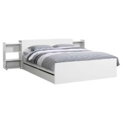 Bed Naia - Hoogglans Wit - 160x200 Cm 16 Bed Naia - Hoogglans Wit - 160x200 Cm -Bedden Bij Leen Bakker 12303170 3333