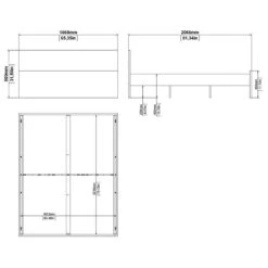 Bed Naia - Hoogglans Wit - 160x200 Cm 17 Bed Naia - Hoogglans Wit - 160x200 Cm -Bedden Bij Leen Bakker 12303175 9700