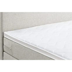 Boxspring Liv Egaal - Ecru - 180x200 Cm - Vierkante Poot 12 Boxspring Liv Egaal - Ecru - 180x200 Cm - Vierkante Poot -Bedden Bij Leen Bakker 12848536 9001 1