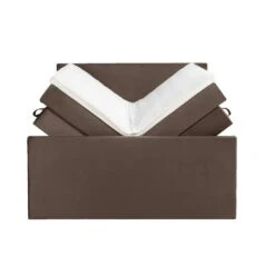Boxspring Met Opbergruimte En Voetbord Liv Egaal - Bruin - 180x200cm 15 Boxspring Met Opbergruimte En Voetbord Liv Egaal - Bruin - 180x200cm -Bedden Bij Leen Bakker 12848679 0102