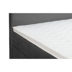 Boxspring Met Voetbord Liv Egaal - Grijs - 160x200 Cm - Vierkante Poot 9 Boxspring Met Voetbord Liv Egaal - Grijs - 160x200 Cm - Vierkante Poot -Bedden Bij Leen Bakker 12848751 9001
