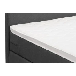 Boxspring Liv Egaal - Antraciet - 90x200 Cm - Vierkante Poot -Bedden Bij Leen Bakker 12848847 9001