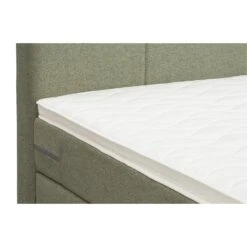 Boxspring Met Opbergruimte Liv Geblokt - Groen - 160x200 Cm -Bedden Bij Leen Bakker 12848964 9001