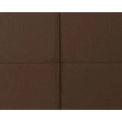 Boxspring Met Voetbord Liv Geblokt - Bruin - 180x200 Cm - Ronde Poot -Bedden Bij Leen Bakker 12849026 9003 1