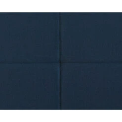 Boxspring Liv Geblokt - Blauw - 160x200 Cm - Ronde Poot -Bedden Bij Leen Bakker 12849051 9003 3