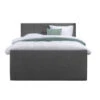 Boxspring Met Voetbord Liv Geblokt - Grijs - 140x200 Cm - Slanke Poot 1 Boxspring Met Voetbord Liv Geblokt - Grijs - 140x200 Cm - Slanke Poot -Bedden Bij Leen Bakker 12849109