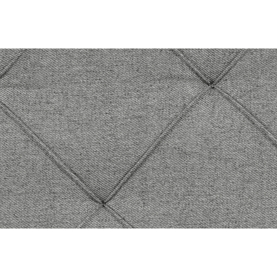 Boxspring Met Voetbord Liv Geruit - Lichtgrijs - 180x200 Cm - Vierkante Poot 7 Boxspring Met Voetbord Liv Geruit - Lichtgrijs - 180x200 Cm - Vierkante Poot - Afbeelding 5