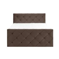 Boxspring Met Opbergruimte En Voetbord Liv Geruit - Bruin - 180x200cm 16 Boxspring Met Opbergruimte En Voetbord Liv Geruit - Bruin - 180x200cm -Bedden Bij Leen Bakker 12849399 0100