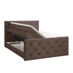 Boxspring Met Opbergruimte En Voetbord Liv Geruit - Bruin - 180x200cm 18 Boxspring Met Opbergruimte En Voetbord Liv Geruit - Bruin - 180x200cm -Bedden Bij Leen Bakker 12849399 0301