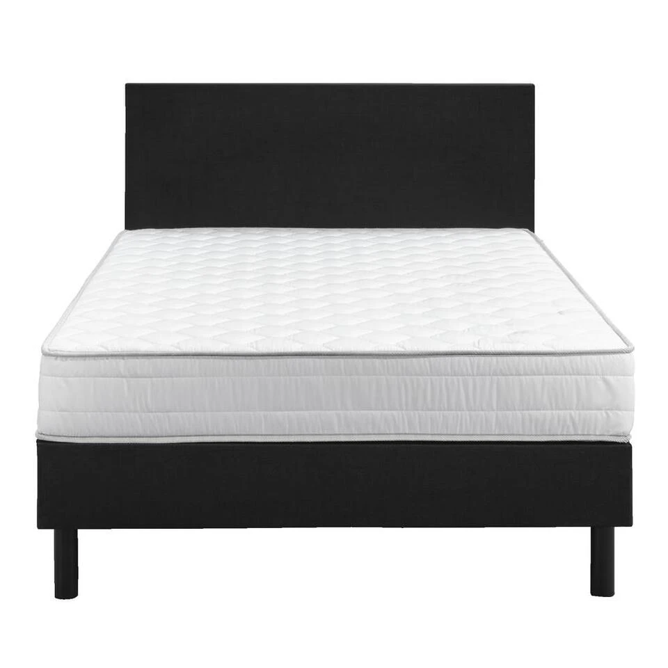 Boxcombinatie Rova - Zwart - 120x200 Cm 4 Boxcombinatie Rova - Zwart - 120x200 Cm - Afbeelding 2