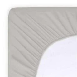 Byrklund - Hoeslaken Katoen - 160x200 Cm - Taupe -Bedden Bij Leen Bakker 1410163436 0101