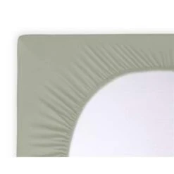 Byrklund - Hoeslaken Jersey - 80x200 Cm - Grijsgroen -Bedden Bij Leen Bakker 1429314403 0101