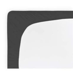 Byrklund - Hoeslaken Jersey - 160x200 Cm - Antraciet -Bedden Bij Leen Bakker 1435864959 0101