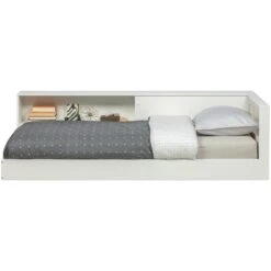 WOOOD Connect Hoekbed - Grenen - Wit - 60x213x118 -Bedden Bij Leen Bakker 15870ae10d2e48da8268ae56b9dd1113