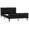 VidaXL - Bed Frame - Zwart - Fluweel - 120x200 Cm 1 VidaXL - Bed Frame - Zwart - Fluweel - 120x200 Cm -Bedden Bij Leen Bakker 1604743613