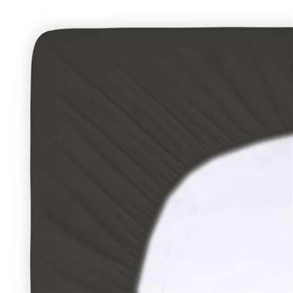 Byrklund - Hoeslaken Katoen - 180x220 Cm - Antraciet 4 Byrklund - Hoeslaken Katoen - 180x220 Cm - Antraciet - Afbeelding 2