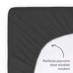 Byrklund - Hoeslaken Katoen - 180x220 Cm - Antraciet 9 Byrklund - Hoeslaken Katoen - 180x220 Cm - Antraciet -Bedden Bij Leen Bakker 1734166558 0103