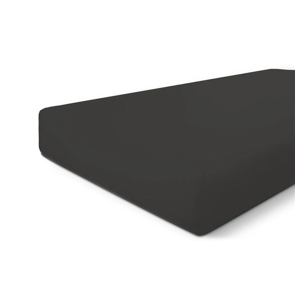 Byrklund - Hoeslaken Katoen - 180x220 Cm - Antraciet 3 Byrklund - Hoeslaken Katoen - 180x220 Cm - Antraciet