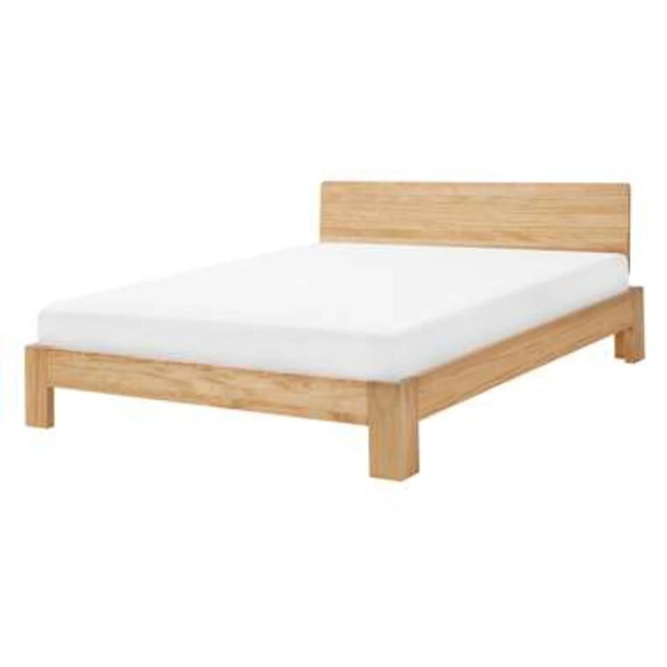 ROYAN - Tweepersoonsbed - Lichthout - 180 X 200 Cm - Dennenhout 3 ROYAN - Tweepersoonsbed - Lichthout - 180 X 200 Cm - Dennenhout