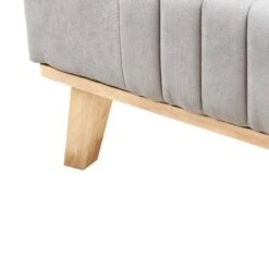 TALENCE - Tweepersoonsbed - Lichtgrijs - 160 X 200 Cm - Chenille -Bedden Bij Leen Bakker 182def49b6754314aa6c648703be84c8