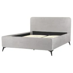 VALOGNES - Tweepersoonsbed - Lichtgrijs - 160 X 200 Cm - Corduroy -Bedden Bij Leen Bakker 186a248a5d01438fa1ecd7a2228d9b77