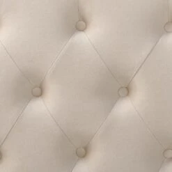 FORBACH - Tweepersoonsbed - Beige - 160 X 200 Cm - Fluweel -Bedden Bij Leen Bakker 21fc041d0b074e638bfe1ac2c8e7303e