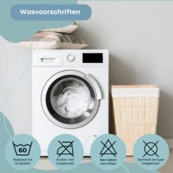 Waterdichte Matrasbeschermer Topper Hoeslaken Badstof-Lits-jumeaux (180x210 Cm) -Bedden Bij Leen Bakker 22a0f4df6c6e4c3a938cb319a07bfddd