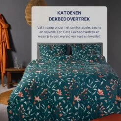 Ten Cate Katoenen Dekbedovertrek - 240x200/220 Cm - Evie -Bedden Bij Leen Bakker 25da4f744d9f485488d87c1a6542d817