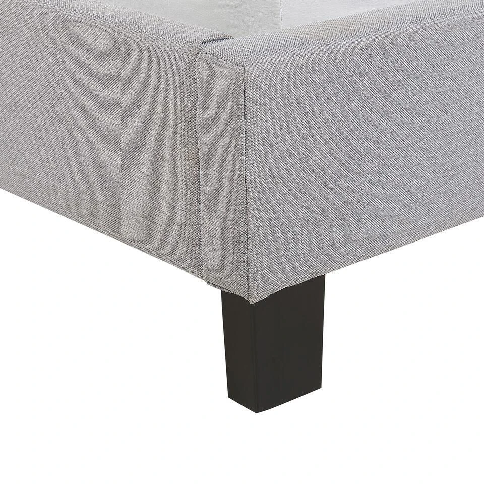 POITIERS - Tweepersoonsbed - Lichtgrijs - 140 X 200 Cm - Polyester 12 POITIERS - Tweepersoonsbed - Lichtgrijs - 140 X 200 Cm - Polyester - Afbeelding 10