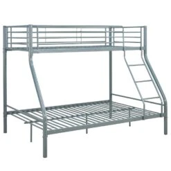 Stapelbed Trixie 90x200 & 140x200 - Metaal - Mat Grijs 15 Stapelbed Trixie 90x200 & 140x200 - Metaal - Mat Grijs -Bedden Bij Leen Bakker 2804e2ec0b3d4803bb8831be573106a7