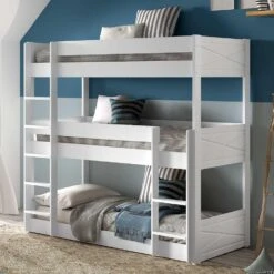 Stapelbed Voor 3 Personen Scott - 207x105x200 Cm - Wit 15 Stapelbed Voor 3 Personen Scott - 207x105x200 Cm - Wit -Bedden Bij Leen Bakker 2c9d959ea24a4ace83c8c41e29c7e1be