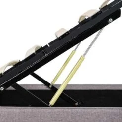 VidaXL - Bed Met Opbergruimte - Hydraulische - Taupe - Stof - 140x200 Cm -Bedden Bij Leen Bakker 2f8f21d90d804cb9b239a588fd7e9602