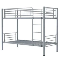 Stapelbed Dixie 90x200cm - Metaal - Mat Grijs 13 Stapelbed Dixie 90x200cm - Metaal - Mat Grijs -Bedden Bij Leen Bakker 302fae94a4c349ed9f7881bd40ea9ba4