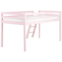 ASCOUX - Kinderbed - Roze - 90 X 200 Cm - Dennenhout 21 ASCOUX - Kinderbed - Roze - 90 X 200 Cm - Dennenhout -Bedden Bij Leen Bakker 3561fda089364e508fe3787cf1137e5f