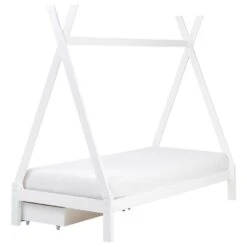 DEVAY - Kinderbed Met Opbergruimte - Wit - 90 X 200 Cm - Grenenhout 20 DEVAY - Kinderbed Met Opbergruimte - Wit - 90 X 200 Cm - Grenenhout -Bedden Bij Leen Bakker 3660b32fa18f4c4c8ce912cfca5fda66