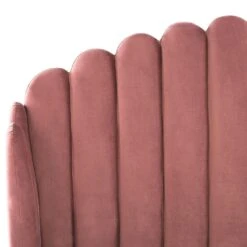 AMBILLOU - Tweepersoonsbed - Roze - 180 X 200 Cm - Fluweel -Bedden Bij Leen Bakker 367ab75963574a58a051e8fa080e6eba