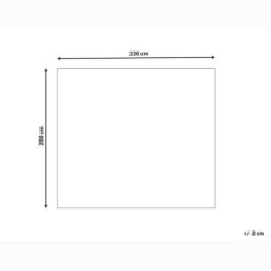 HATTON - Sprei - Wit - 220 X 200 Cm - Katoen -Bedden Bij Leen Bakker 3938c28e4d1748259250dc929f628fcb