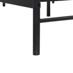 MAURESSAC - Tweepersoonsbed - Zwart - 180 X 200 Cm - Metaal -Bedden Bij Leen Bakker 3d33bf46baba4d74996374508b41db75