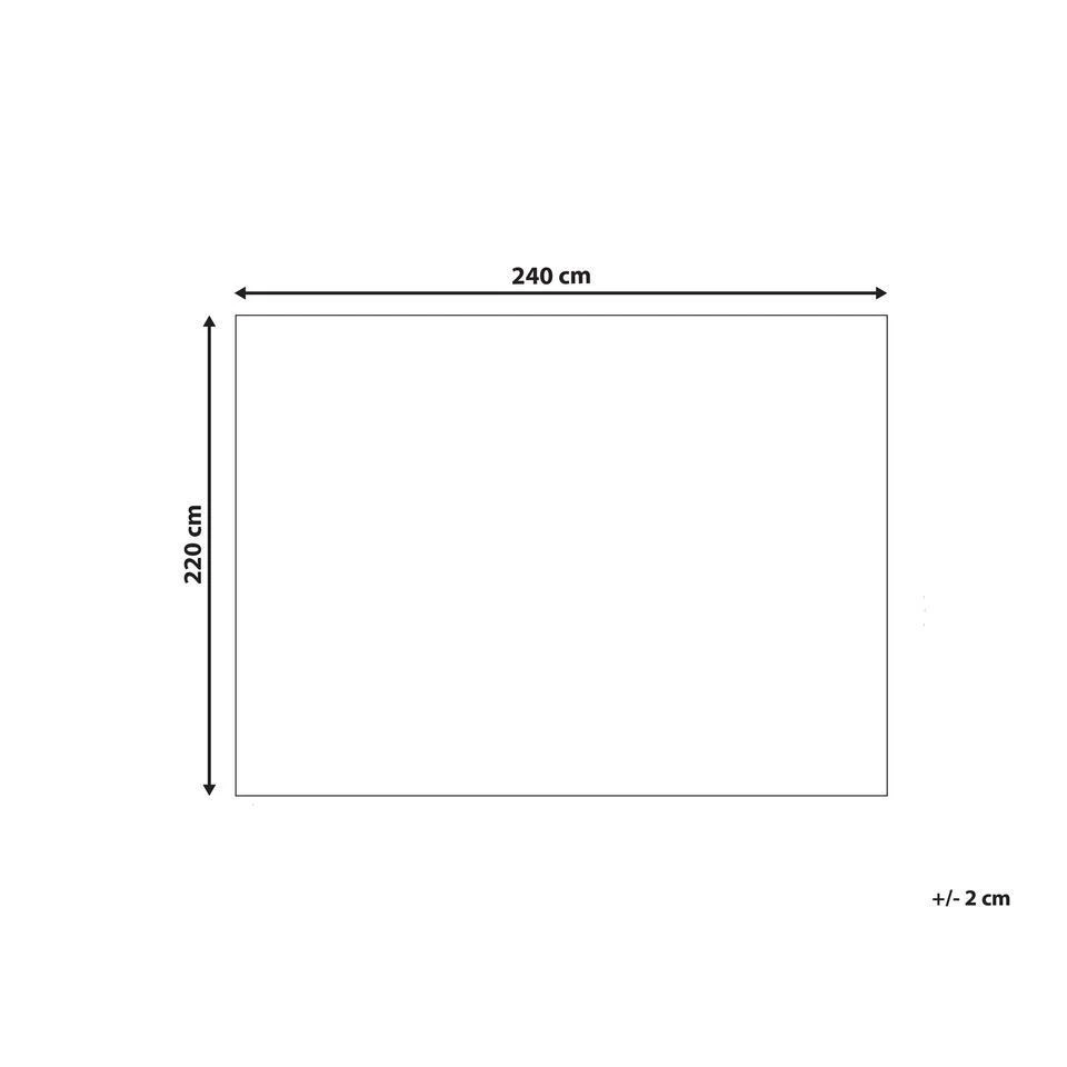 CHAGYL - Bedsprei - Beige - 220 X 240 Cm - Katoen 5 CHAGYL - Bedsprei - Beige - 220 X 240 Cm - Katoen - Afbeelding 3