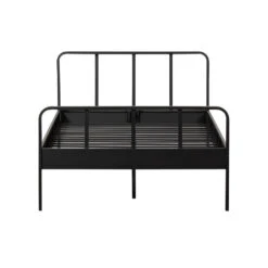 WOOOD Mees Twijfelaar - Metaal - Zwart - 90X208X125 -Bedden Bij Leen Bakker 432ddd86c72e4006b86a0bc025b27ce3