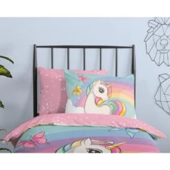 Good Morning Kinderdekbedovertrek Sweet Unicorn -Bedden Bij Leen Bakker 464f2ed425fb418bb396d853c928e44f
