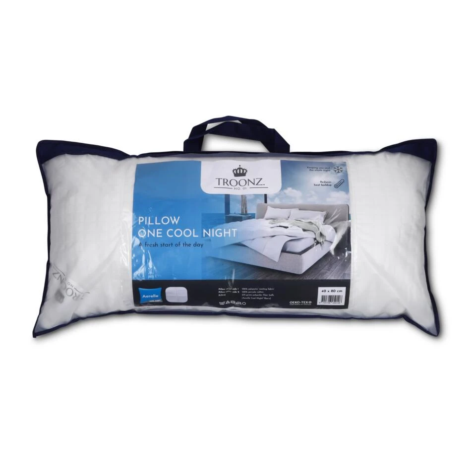 Troonz Hoofdkussen One - Verkoelend - 40x80 Cm 9 Troonz Hoofdkussen One - Verkoelend - 40x80 Cm - Afbeelding 7
