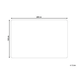 Beliani Sprei KANDILLI - Wit Polyester -Bedden Bij Leen Bakker 4e3e275e04224cd0803aeda8a68f973a 5