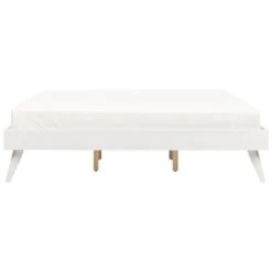 BERRIC - Tweepersoonsbed - Wit - 180 X 200 Cm - MDF -Bedden Bij Leen Bakker 52574be341044d95bc4b9cf653171da9