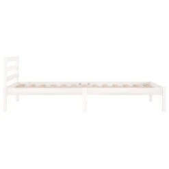 VidaXL - Bed Frame Met Hoofdbord - Wit - Grenenhout - 90x200 Cm 12 VidaXL - Bed Frame Met Hoofdbord - Wit - Grenenhout - 90x200 Cm -Bedden Bij Leen Bakker 5d6bc035e6e74203a5e8da4860354a25