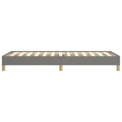 VidaXL - Bed Frame Zonder Matras - Grijs En Geel - Stof - 80x200 Cm -Bedden Bij Leen Bakker 5e9b6a2617ea4290b8456f2c1603fb96